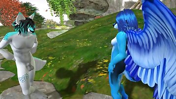 furry hentai,riding cock